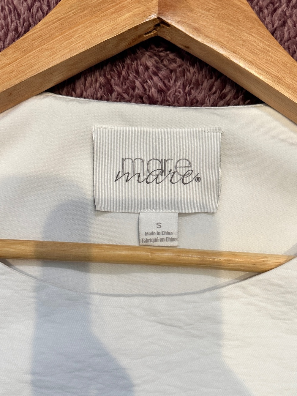 Anthropologie Mare Mare Shirred Swing Tank Ivory Small Babydoll - Picture 9 of 11